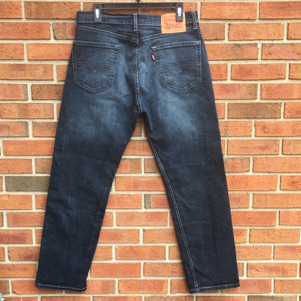 Levi’s 505 Regular Fit Straight Leg Jeans W33 L30